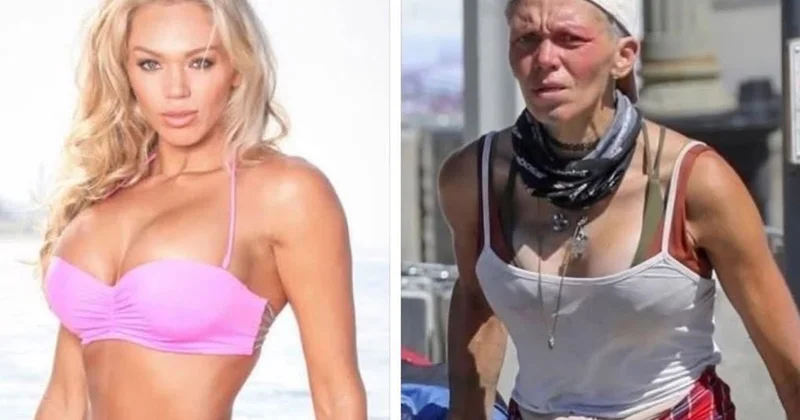 Nereden nereye: Eski model şimdi çöpten yiyecek topluyor