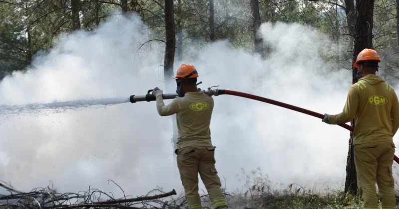 Antalya da orman yangınlarına karşı 250 kişilik tatbikat