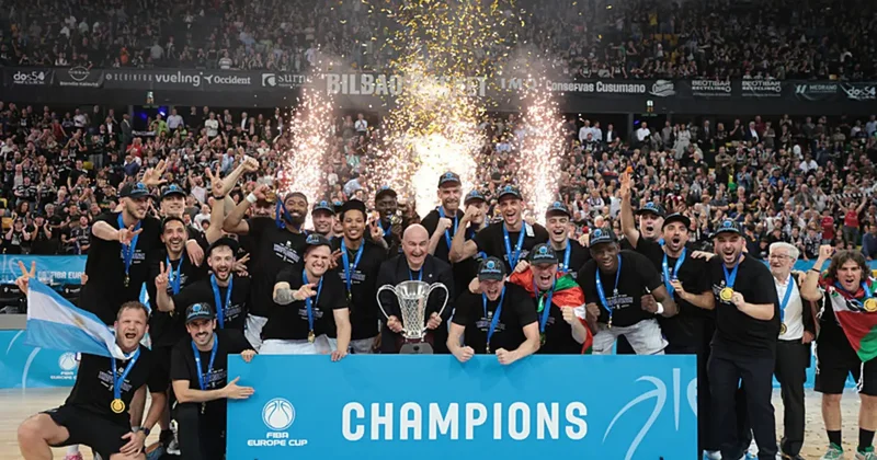 FIBA Europe Cup ta şampiyon Surne Bilbao Basket!