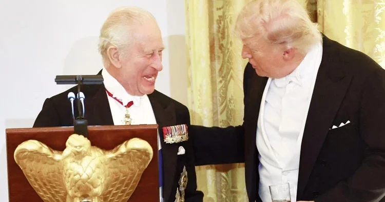 Charles’tan Trump’a ince ayar