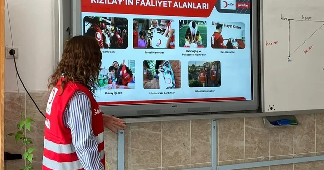 Oğuzlar da Kızılay öğrencilere tanıtıldı Çorum Haberleri