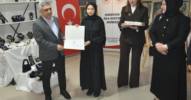 Merzifon ADEM de 80 kursiyere sertifika verildi Amasya Haberleri