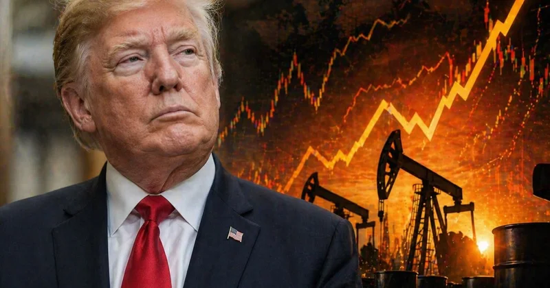 Trump ın abluka resti piyasaları yaktı! Petrol fiyatları kritik eşiği aştı