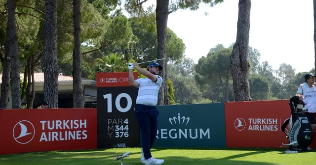 Turkish Airlines Open Golf Turnuvası nda yıldızlar sahaya çıktı Antalya Haberleri