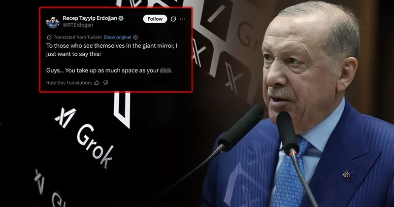 Cumhurbaşkanı Erdoğan ın sözlerine argo çeviri! Grok fena çuvalladı