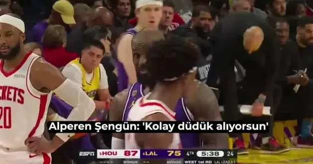 LeBron’dan Alperen’e Sert Çıkış: “Bunu Sen Söyleyemezsin!”