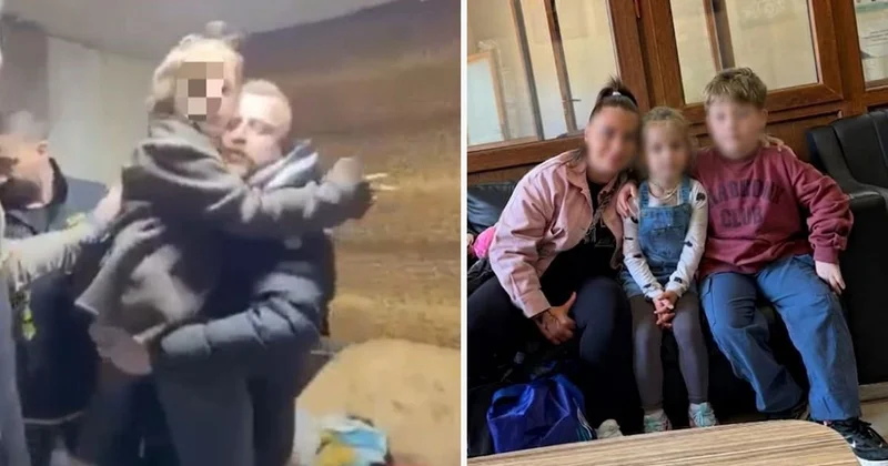 Alman anne, evladı Nazar a kavuştu