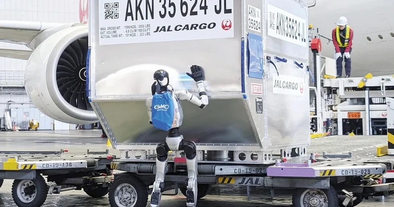 Havalimanında robotlar çalışacak