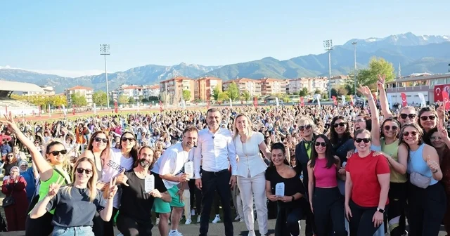 Kadınların ritmi Denizli ye enerji kattı Denizli Haberleri