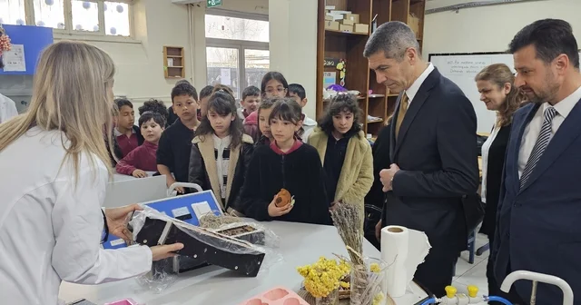 Bolu da ilkokul öğrencileri atık yağları sabuna dönüştürdü Bolu Haberleri