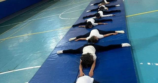 Geleceğin sporcuları antrenmanlarına devam ediyor Aydın Haberleri