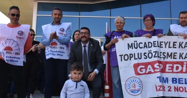 Bayraklı Belediyesi nde memurların hak arayışı sürüyor İzmir Haberleri