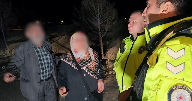 Kaza sonrası sürücü kaçtı, yaşlı çift geldi: Polisi ikna etmek için dakikalarca dil döktüler Kırıkkale Haberleri