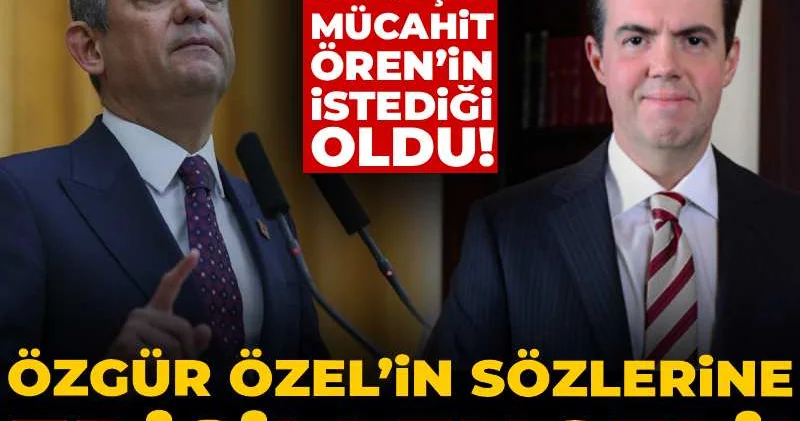 Epstein belgelerinde adı geçen Mücahit Ören’in istediği oldu! Özgür Özel’in sözlerine erişim engeli
