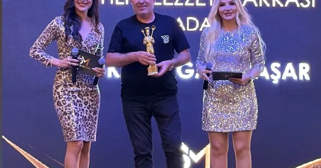 Yılın Lezzet Markası ödülü Adanalı kebapçının oldu Adana Haberleri