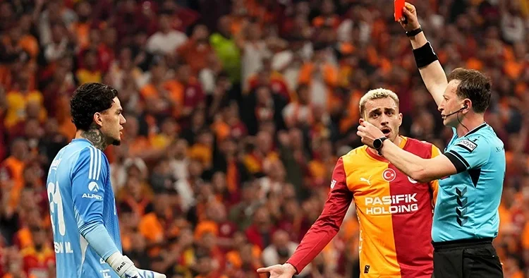 PFDK dan Fenerbahçe kalecisi Ederson a 3 maç ceza! Derbide kırmızı görmüştü