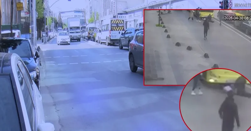 Bağcılar da korkunç kaza! Annesi ile yolun karşısına geçiyordu: İETT otobüsü çarptı! Kaza anı kamerada