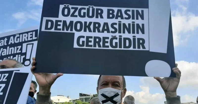 Türkiye basın özgürlüğünde 4 sıra daha geriledi!