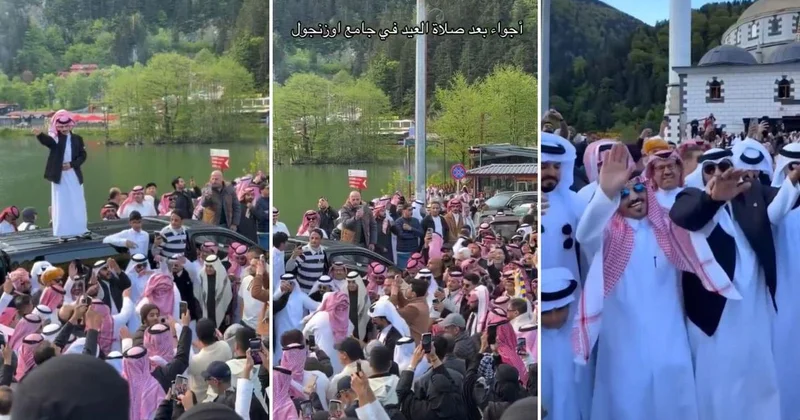 Uzungöl de kaydedilen görüntüler tartışma yarattı