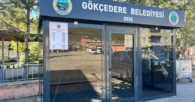 Gökçedere ye modern minibüs durağı yapıldı Bayburt Haberleri