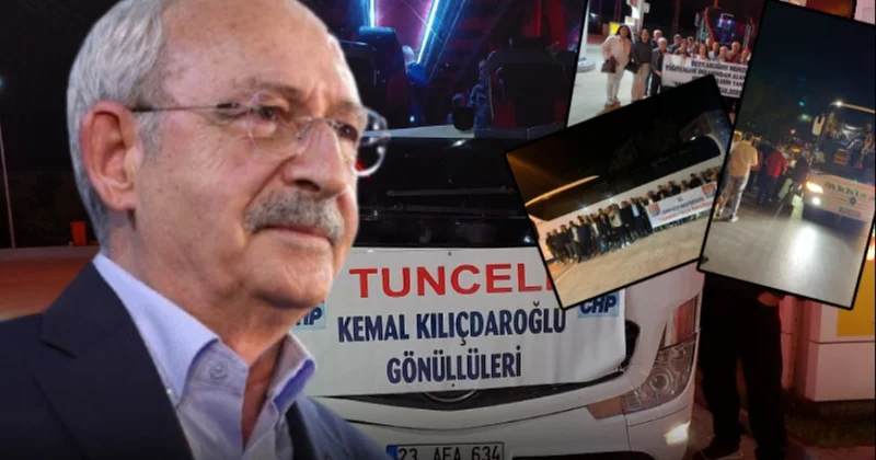 Kılıçdaroğlu nun ekibi yurdun dört bir yanından otobüs kaldırdı Sözcü Gazetesi