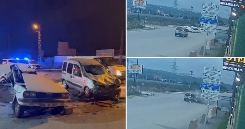 Çarpışan otomobiller savrularak başka araca çarptı: Kazada bir ölü altı yaralı Osmaniye Haberleri