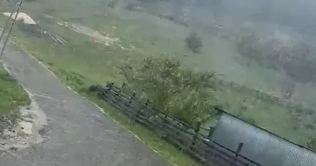 Kastamonu da kış geri geldi: Mayıs ayının son günlerinde kar yağışını görenler telefona sarıldı VİDEO İZLE