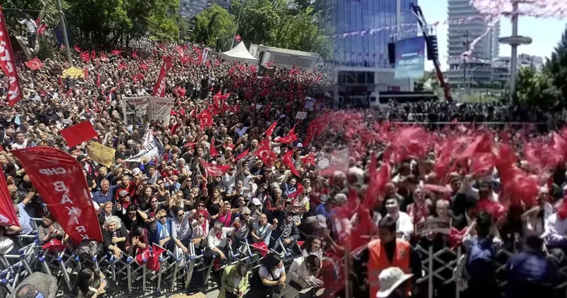 CHP de iki farklı bayramlaşma!