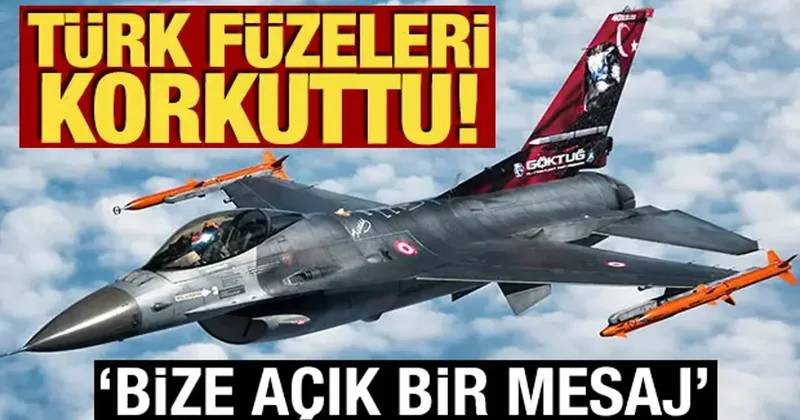 Türk füzeleri korkuttu! İsrail e verilen açık bir mesaj