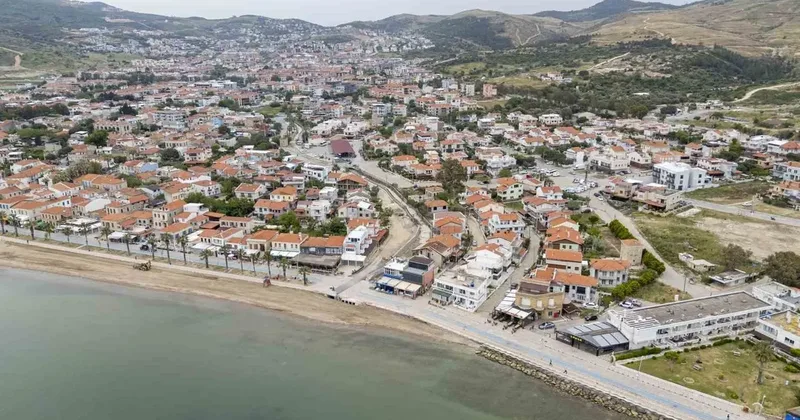Yeni Foça’da tarihi dere yatağı güçlendiriliyor