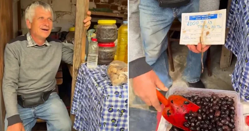 Bakanlık harekete geçti: Zeytinin tanesini 50 liraya satan şahsa idari para cezası İzmir Haberleri