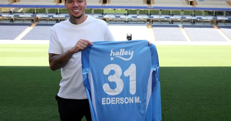 Ederson 31 numarayı bırakıyor