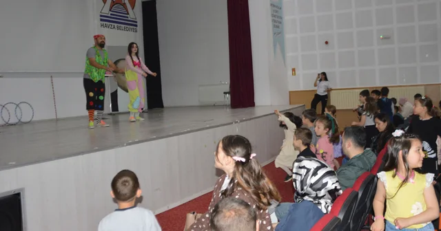 Havza Belediyesi çocuklar için etkinlik düzenledi Samsun Haberleri