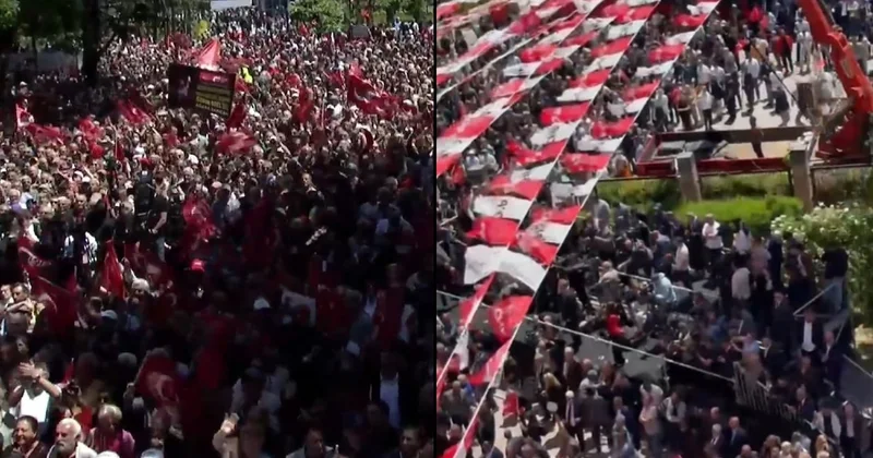 Ankara da 2 CHP mitinginden hangisi daha kalabalık oldu? Sözcü Gazetesi