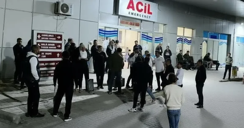 İki grup hastanede bir birine saldırdı