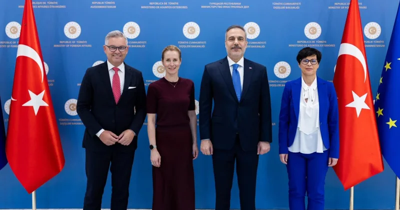 Dışişleri Bakanı Fidan, üst düzey AB yetkilileriyle bir araya geldi