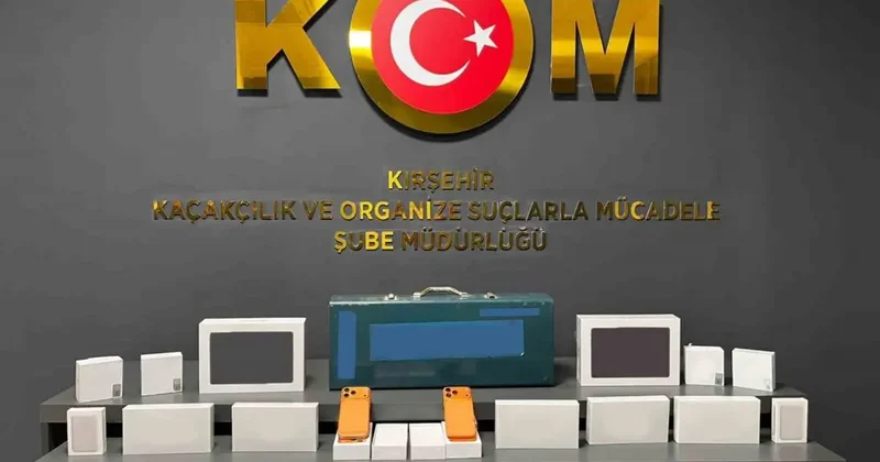 Kırşehir’de çok sayıda kaçak ürün yakalandı
