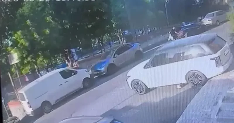Kağıthane’de test sürüşünde lüks otomobille cipe çarpıp kaçtı; 174 bin lira ceza yazıldı