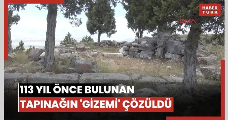 113 yıl önce bulunan tapınağın gizemi çözüldü