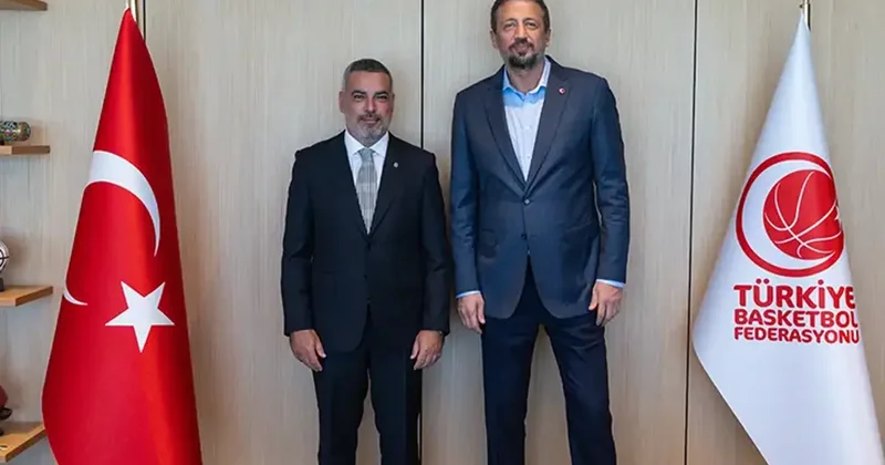 Özkan Arseven’den Türkiye Basketbol Federasyonu Başkanı Hidayet Türkoğlu’na Ziyaret Fanatik Gazetesi Basketbol Haberleri Spor