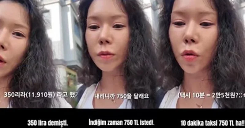 Koreli turist İstanbul’da takside yaşadığı şaşkınlığı böyle anlattı Sözcü Gazetesi