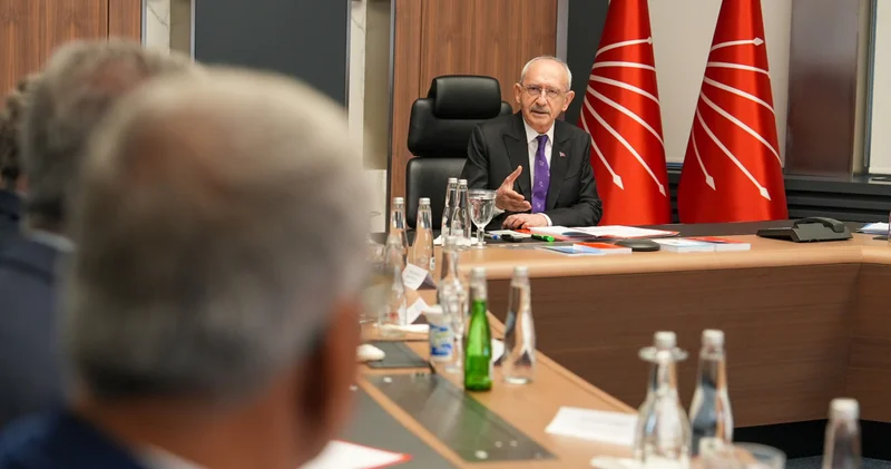 Son dakika: CHP MYK, Genel Başkan Kemal Kılıçdaroğlu başkanlığında toplandı Son dakika haberleri