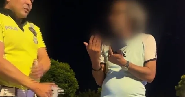 Polise kolay gelsin demeye geldi 3.28 promil alkollü çıktı VİDEO İZLE