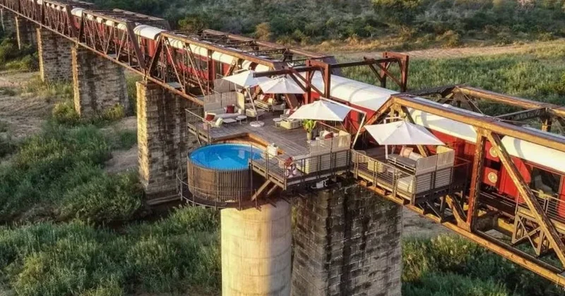Tarihi tren köprüsü 31 süitlik lüks otele dönüştürüldü Sözcü Gazetesi