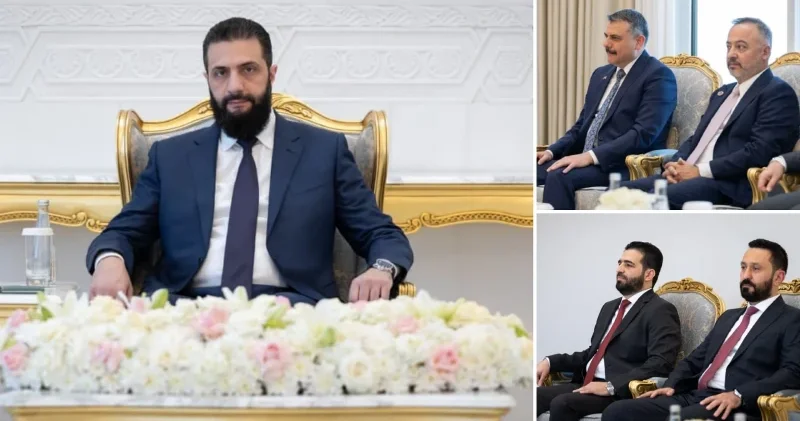 Suriye Devlet Başkanı Şara Bakan Çiftçi yi kabul etti: Ortak güvenlik adımları ele alındı Ortadoğu Haberleri