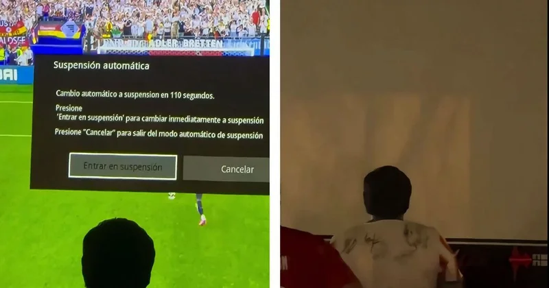Torunlarına bile anlatacakları tarihi olaya şahit olurken televizyon uyku moduna girdi