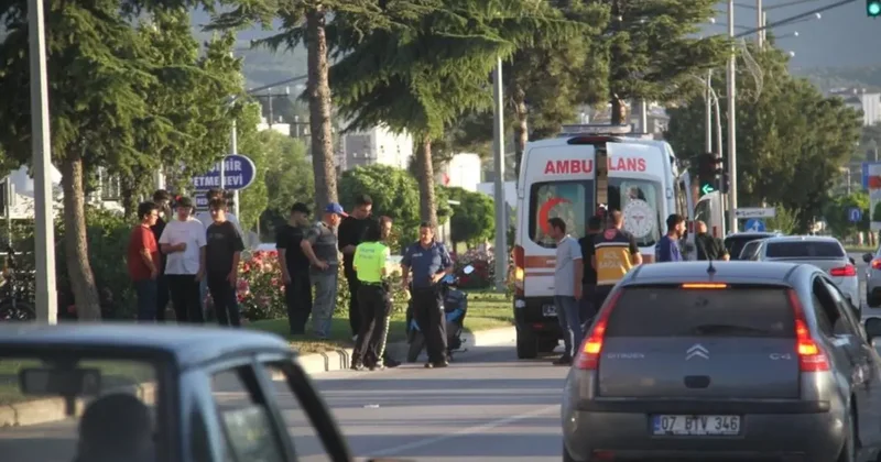 Kaza sonrasında dili boğazına kaçan çocuğu vatandaş kurtardı