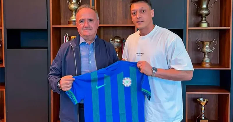 Çaykur Rizespor, Mesut Özil i resmen açıkladı! İş birliği anlaşması... Fanatik Gazetesi Futbol Haberleri Spor