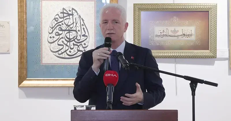 Vali Gül, İFTİHAR Tezhip Sergisi ne katıldı