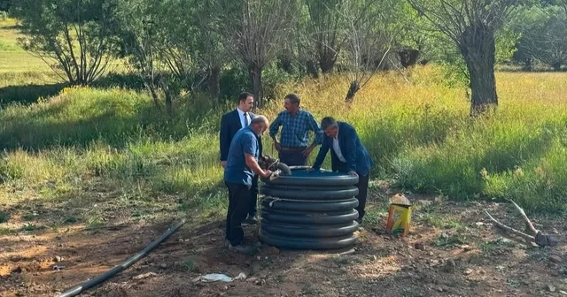 Demirözü Kaymakamı Ahat köylerde yürütülen çalışmaları inceledi Bayburt Haberleri Habertürk Yerel Haberler